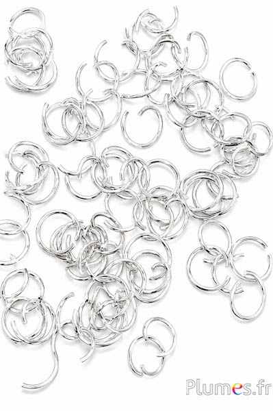 Verbindingsringen -  Ø 10 mm - zilverkleurig